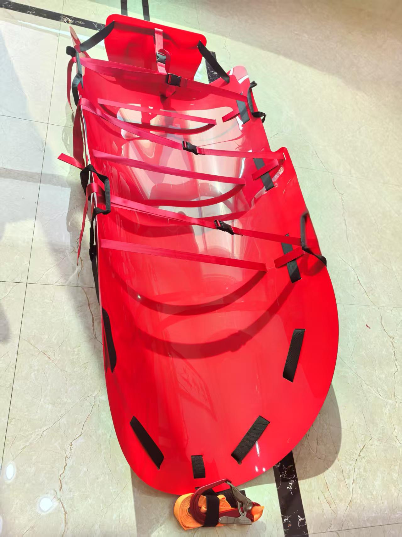 Emergency evacuation sled — lightweight patient transport device